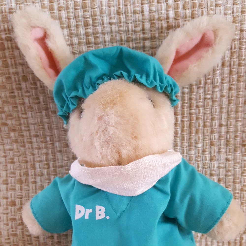 Bunny Stuffed Scrubs Telefora 2001 Dr.B Easter